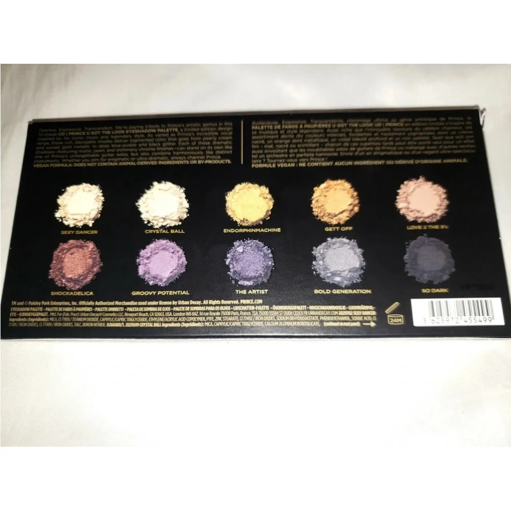 Urban Decay x Prince Gold Eyeshadow Palette - Multicolor